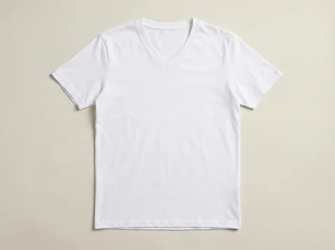 Básica Cuello V — camiseta estampada de Thor Prints
