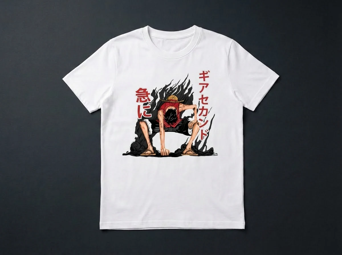Camiseta Luffy Gear Second — vista 1 de 2