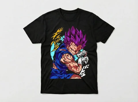 Camiseta Vegeta Ultra Ego — camiseta estampada de Thor Prints