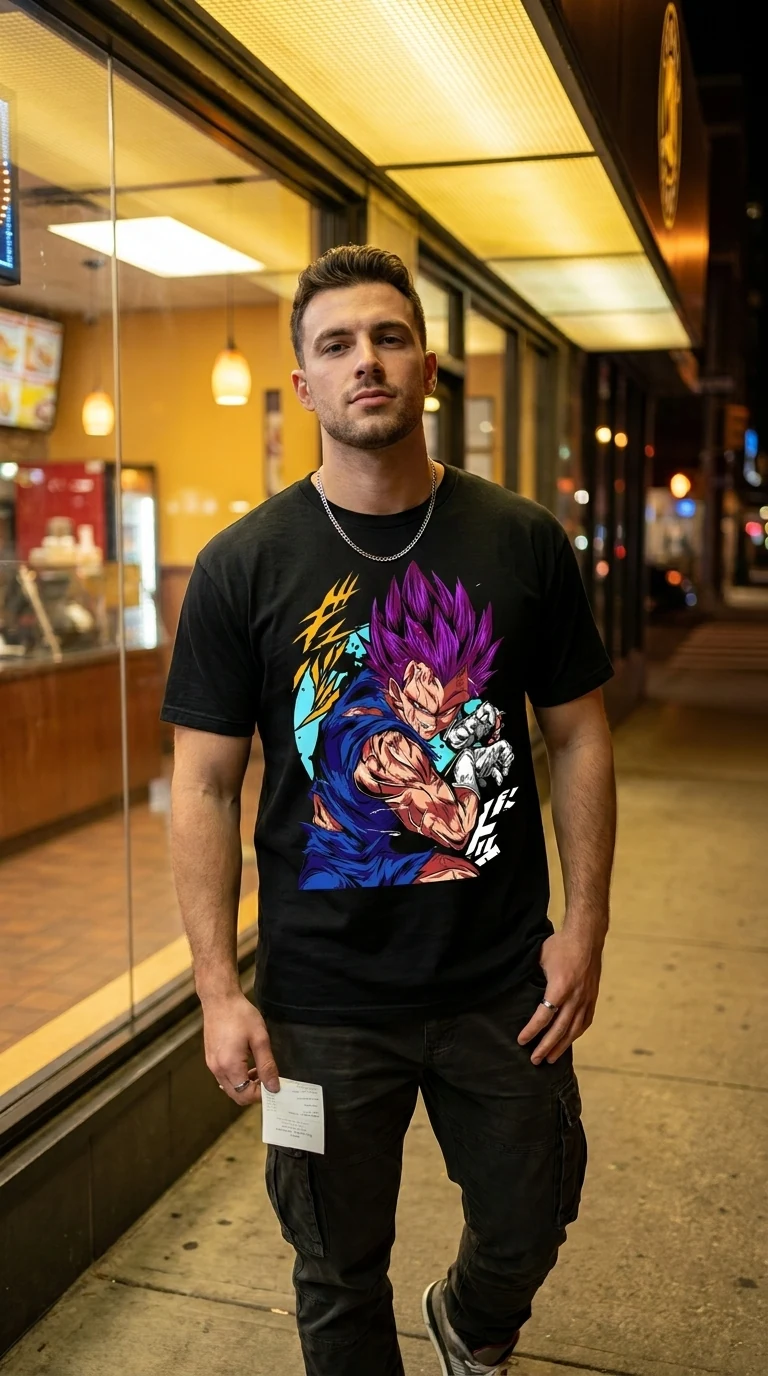 Camiseta Vegeta Ultra Ego — vista 2 de 2
