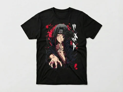 Camiseta Itachi — camiseta estampada de Thor Prints