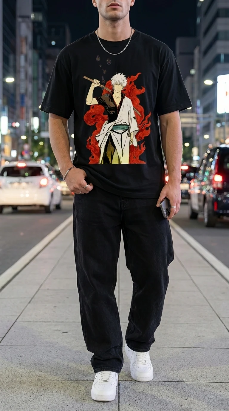 Camiseta Gintama — vista 2 de 2