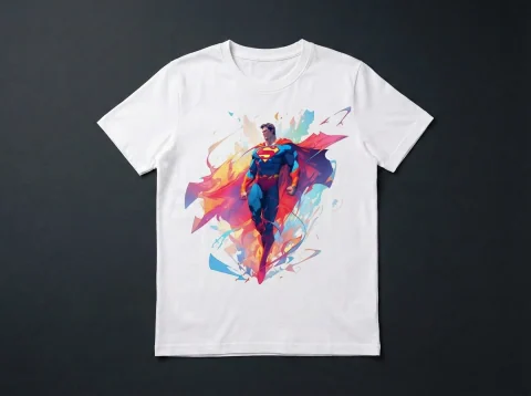 Camiseta Arte Superman — camiseta estampada de Thor Prints
