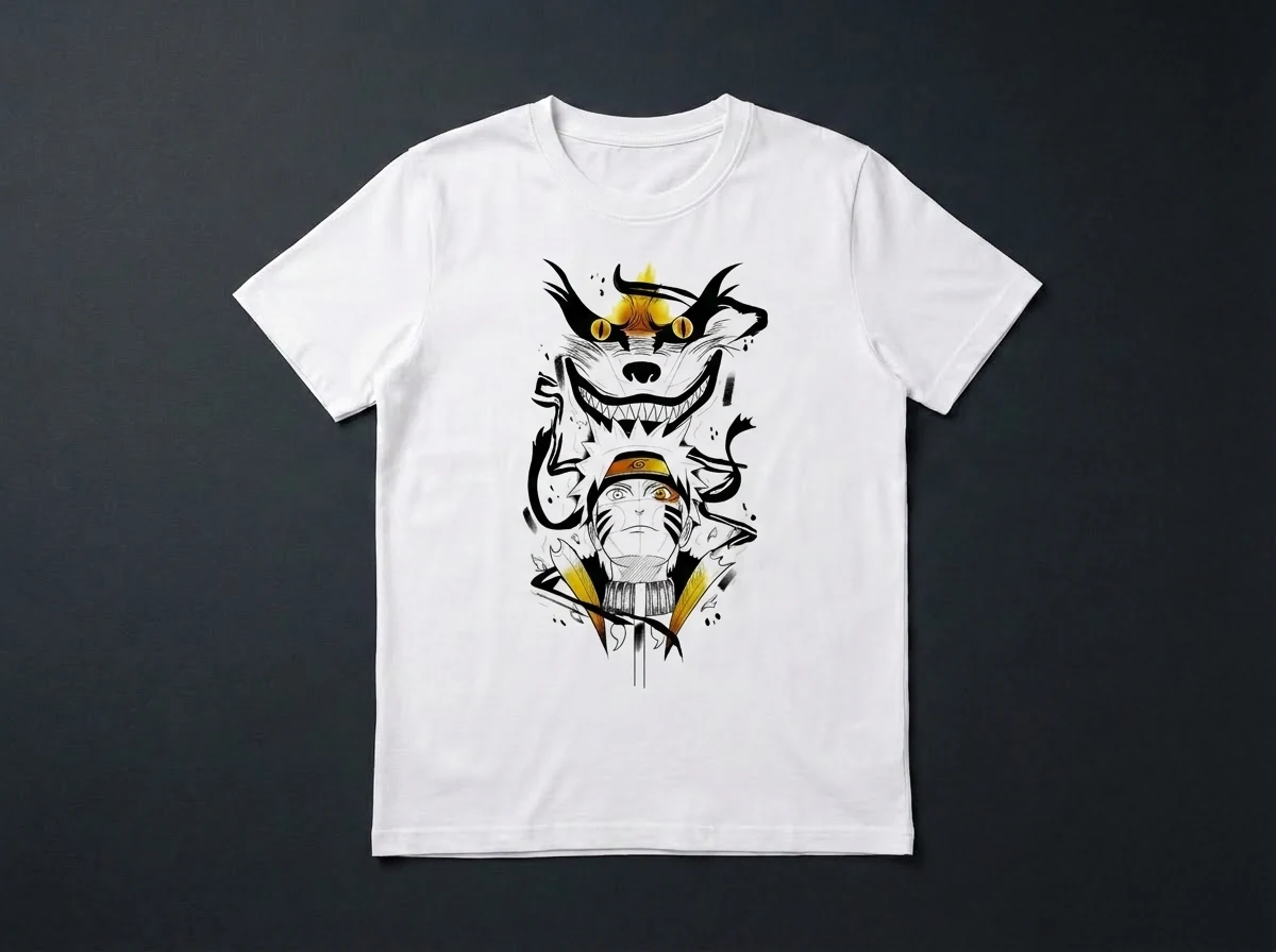 Camiseta Arte Naruto — vista 1 de 2