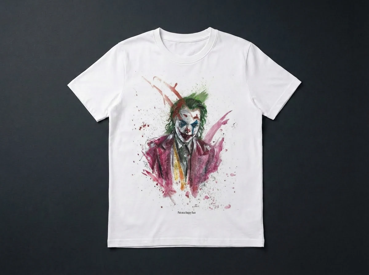 Camiseta artística Joker — vista 1 de 2