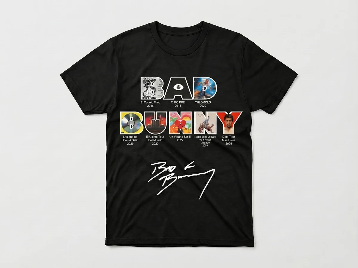 Camiseta Bad Bunny — vista 1 de 2
