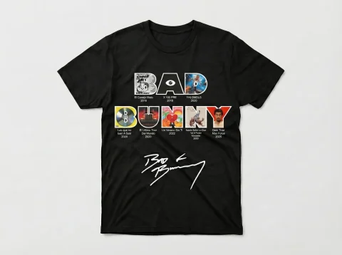 Camiseta Bad Bunny — camiseta estampada de Thor Prints