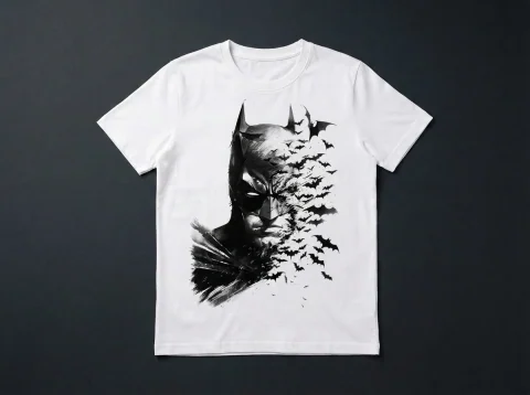 Camiseta Batman Minimalista — camiseta estampada de Thor Prints