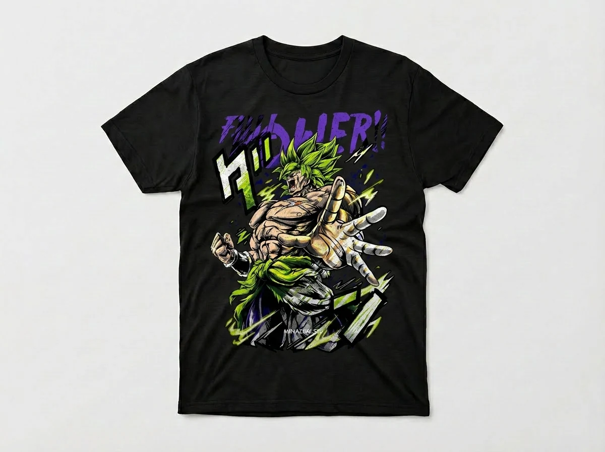Camiseta Broly Dragon Ball — vista 1 de 2