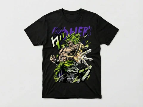 Camiseta Broly Dragon Ball — camiseta estampada de Thor Prints