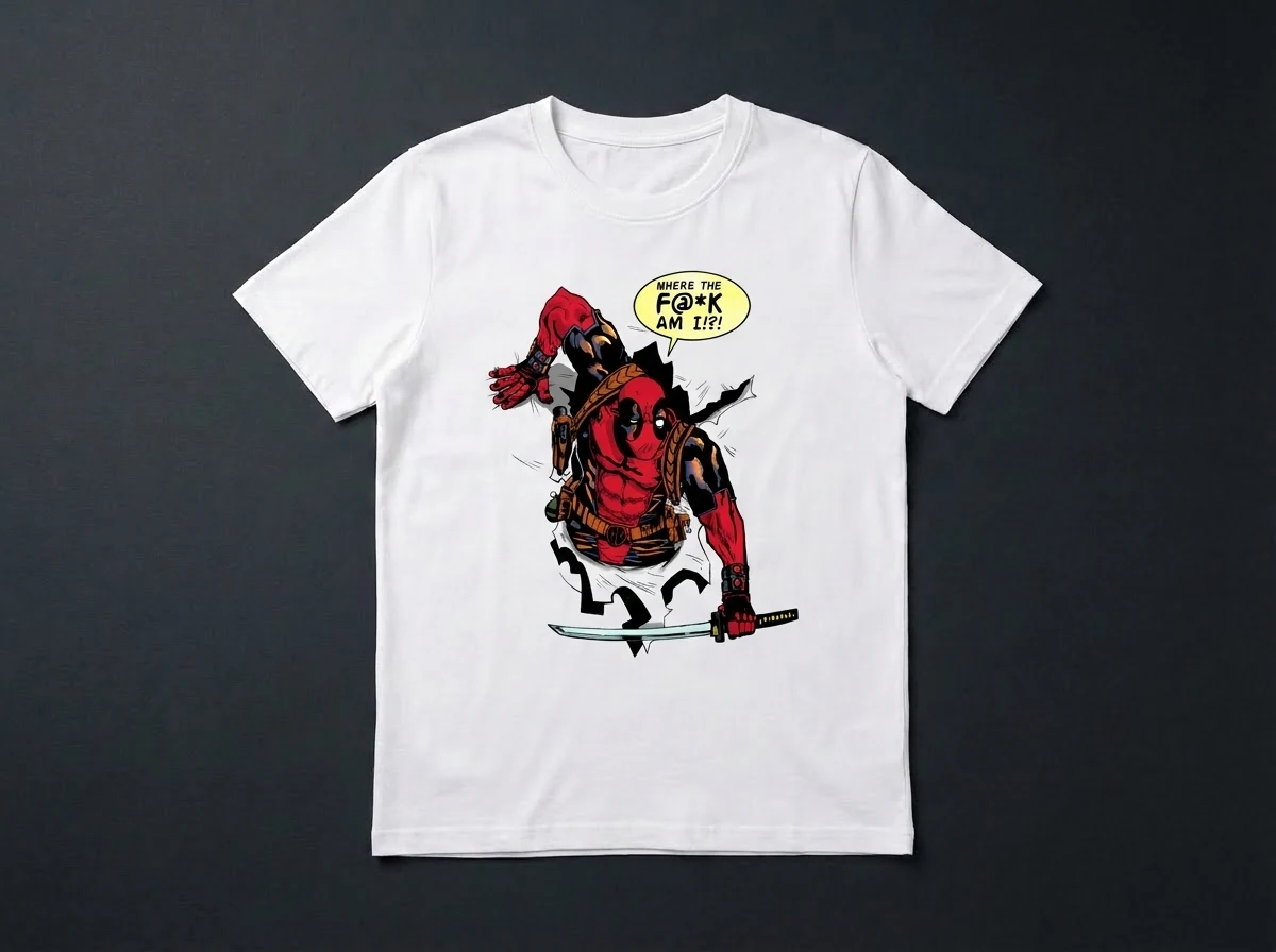 Camiseta Deadpool Cómic — vista 1 de 2
