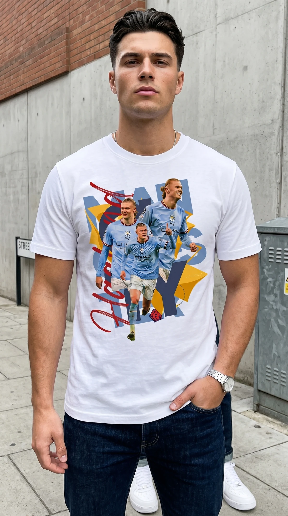 Camiseta Erling Haalan — vista 2 de 2
