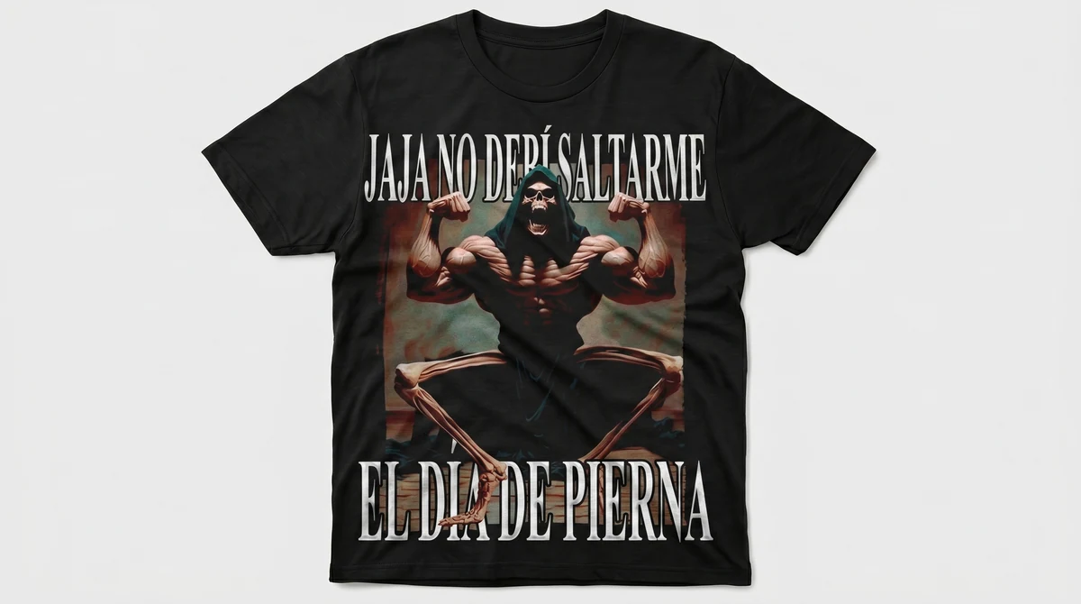 Camiseta Día de Pierna — vista 1 de 2