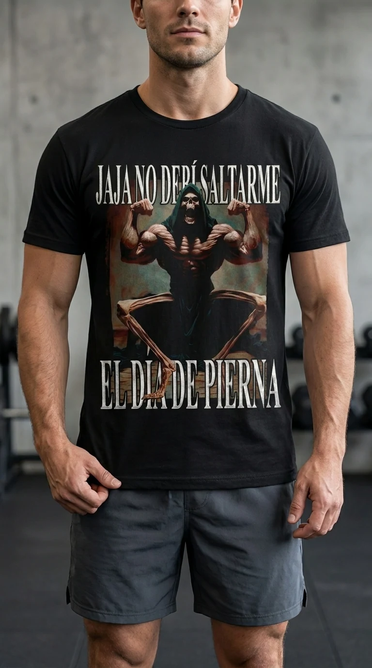 Camiseta Día de Pierna — vista 2 de 2