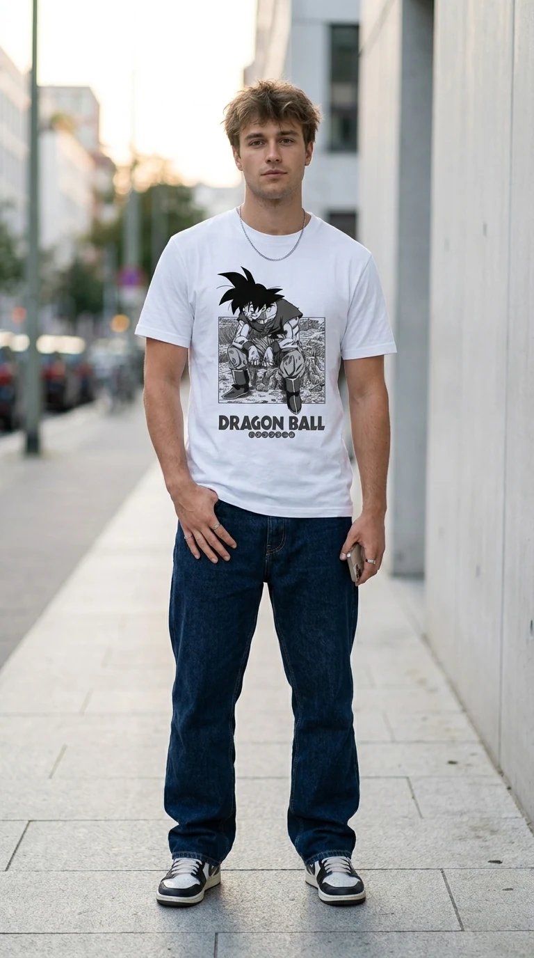Camiseta Dragon Ball Goku — vista 2 de 2