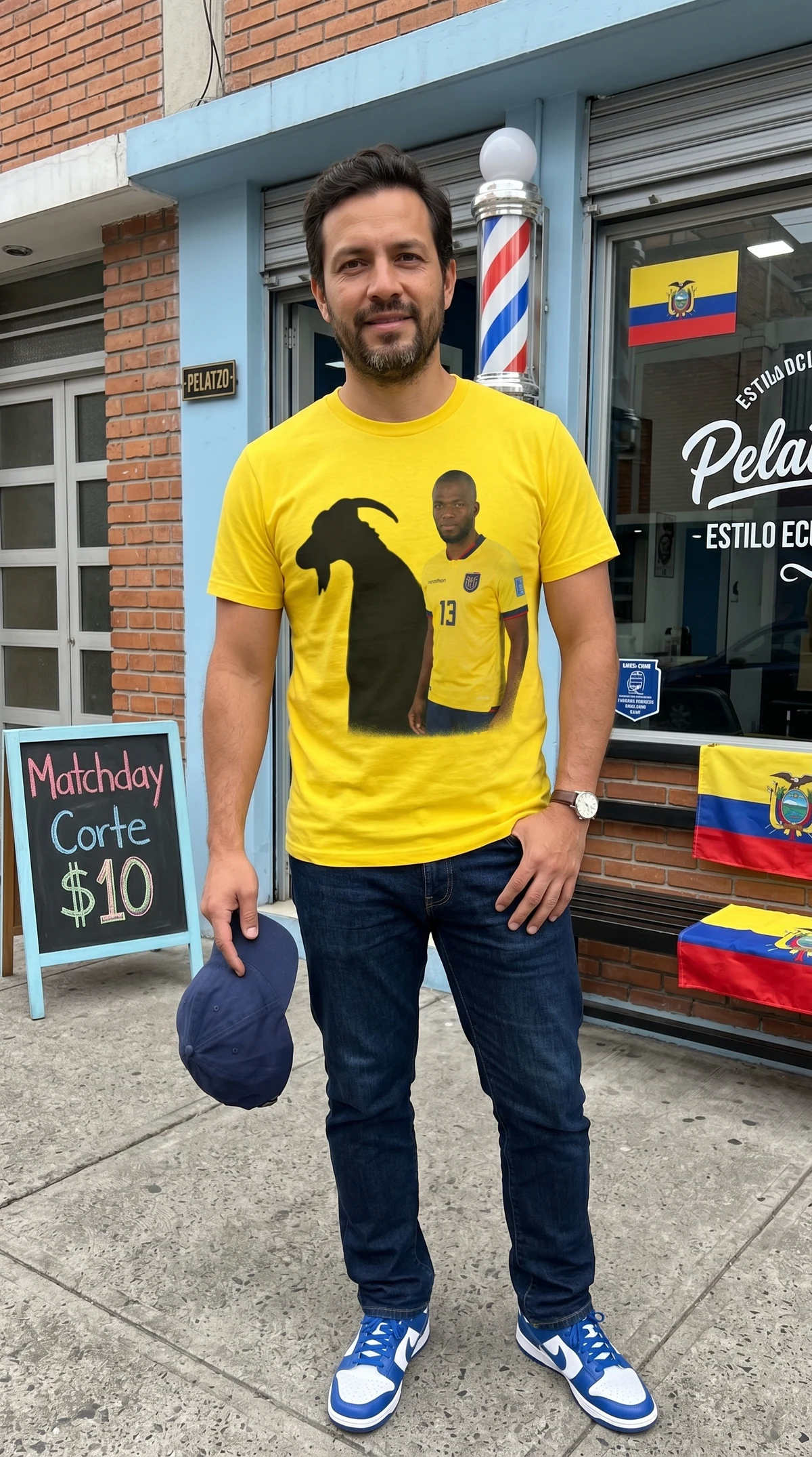 Camiseta Enner Valencia GOAT — vista 2 de 2