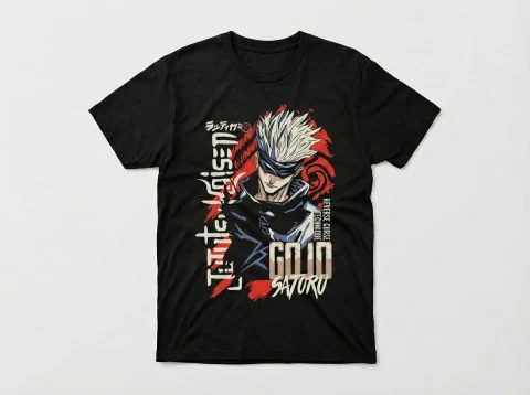 Camiseta Gojo Satoru — camiseta estampada de Thor Prints