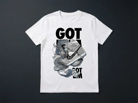 Camiseta GOT 'EM Nike — camiseta estampada de Thor Prints