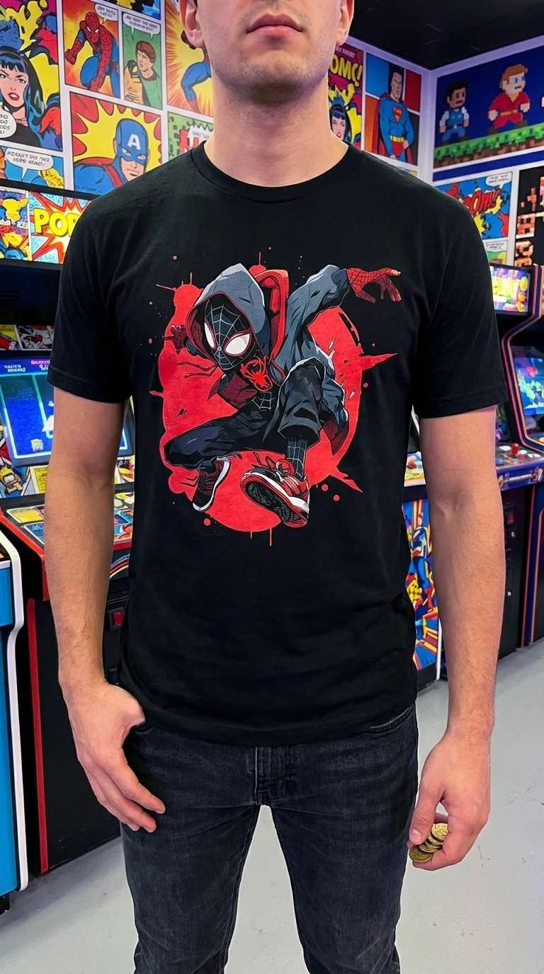 Camiseta Miles Morales — vista 2 de 2
