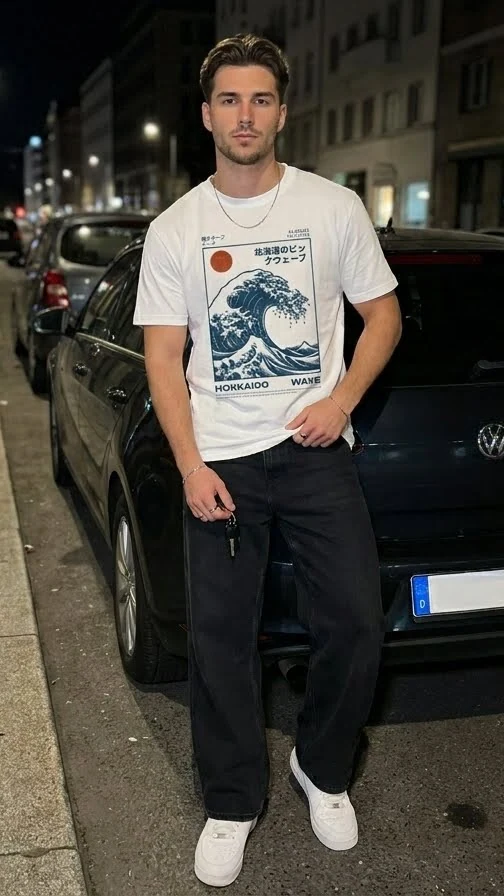 Camiseta Hokkaido Wave — vista 2 de 2
