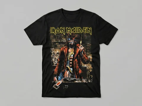 Camiseta Iron Maiden — camiseta estampada de Thor Prints