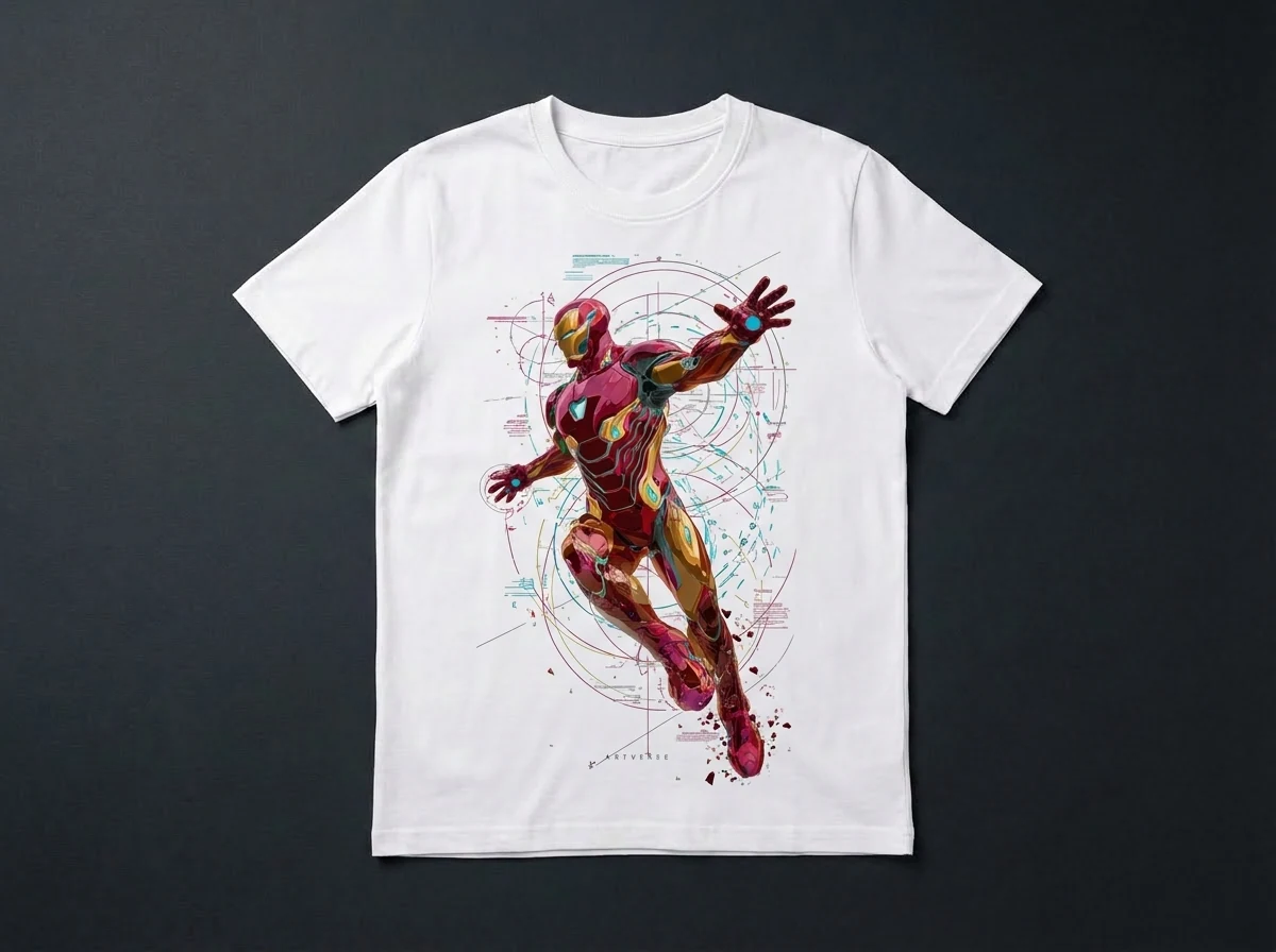 Camiseta Iron Man — vista 1 de 2