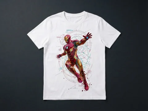 Camiseta Iron Man — camiseta estampada de Thor Prints