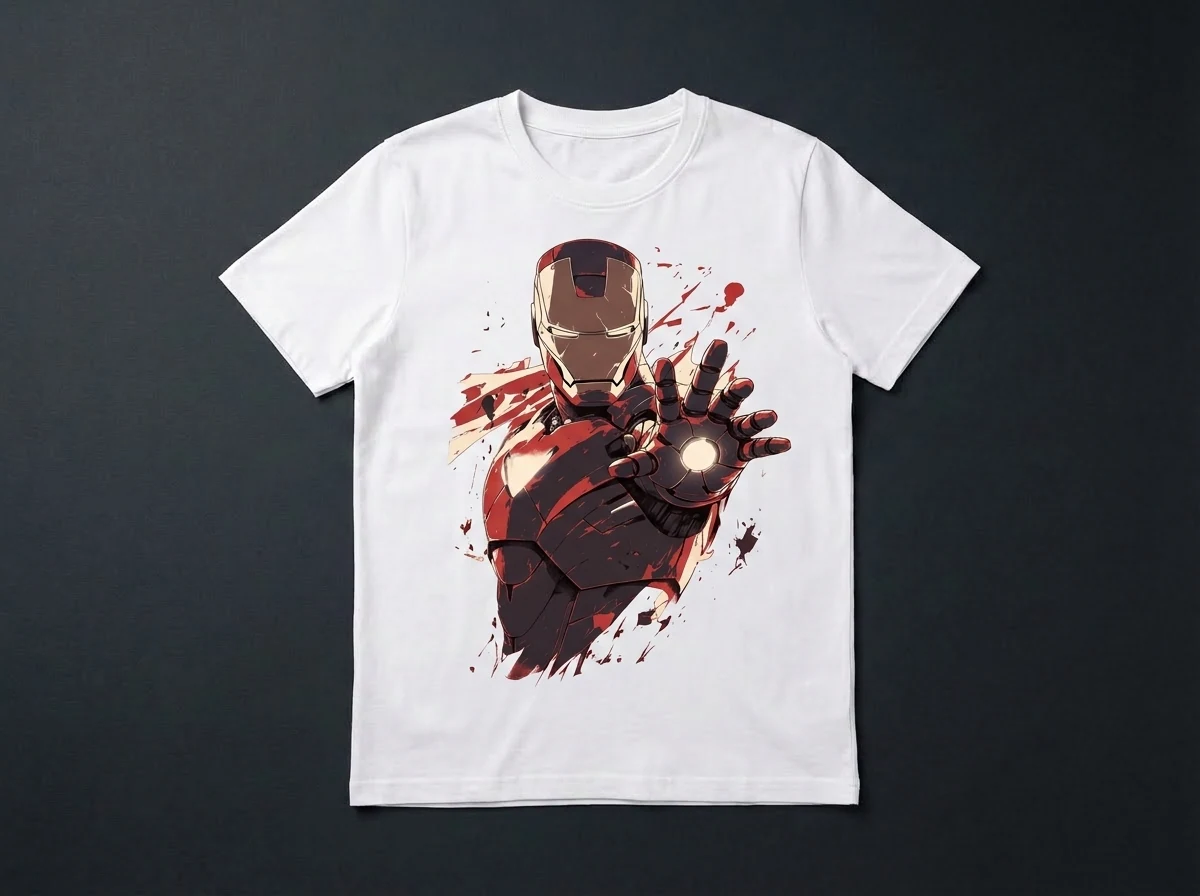Camiseta Iron Man — vista 1 de 2