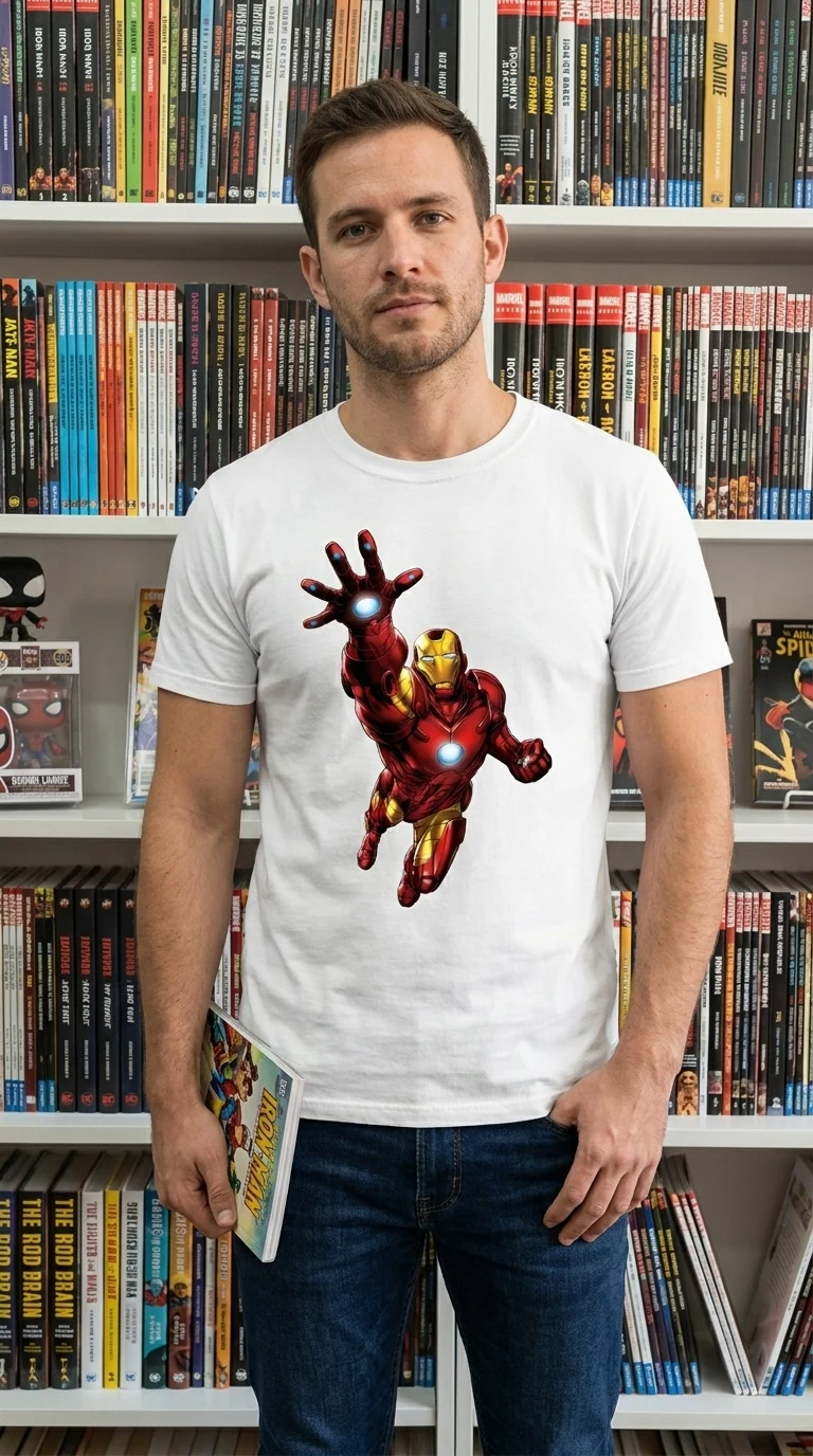 Camiseta Iron Man — vista 2 de 2