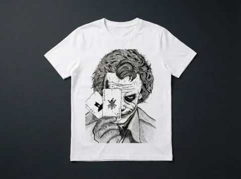 Camiseta Joker — camiseta estampada de Thor Prints