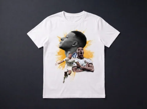 Camiseta Kylian Mbappé — camiseta estampada de Thor Prints