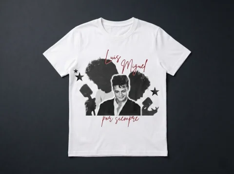 Camiseta Luis Miguel — camiseta estampada de Thor Prints