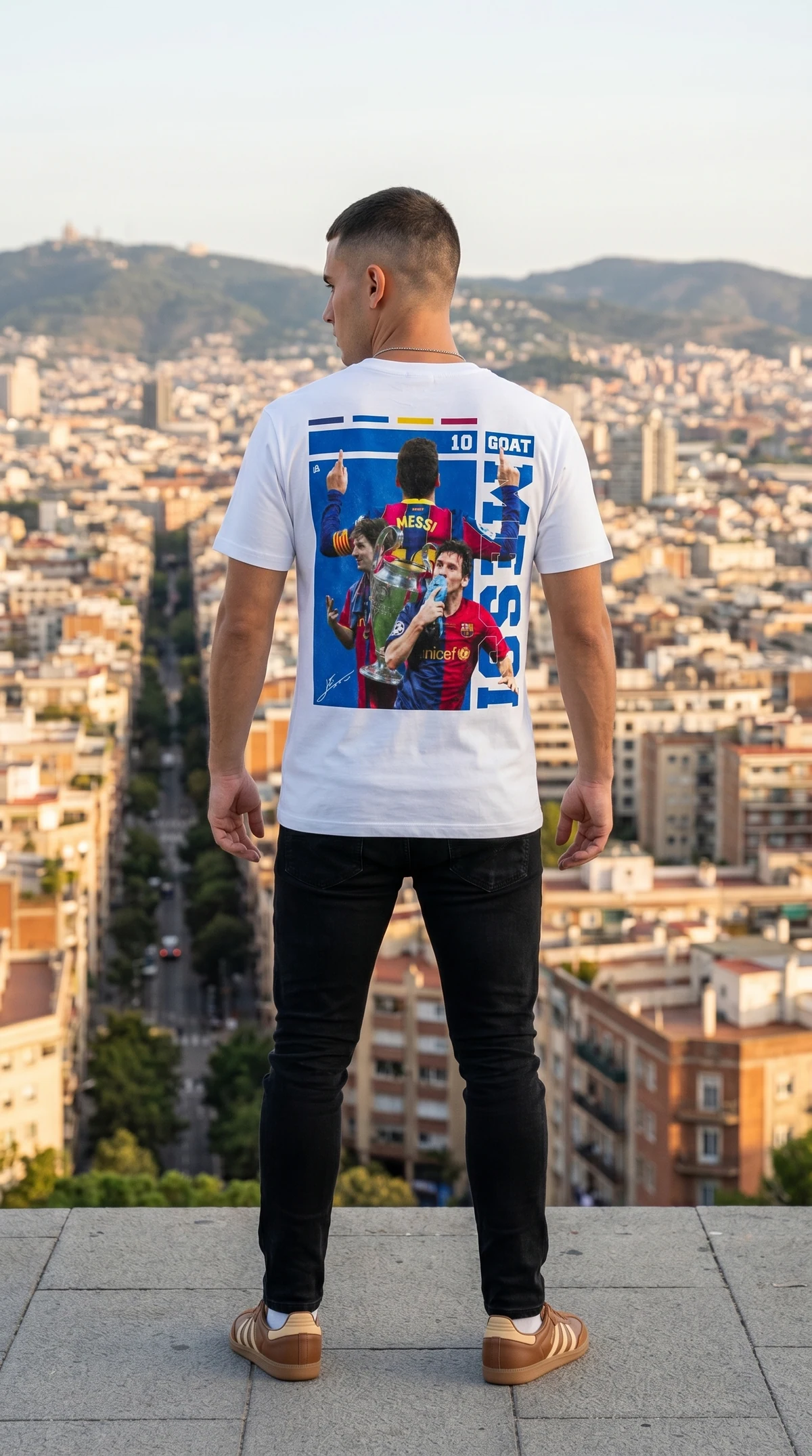 Camiseta Messi GOAT — vista 3 de 3