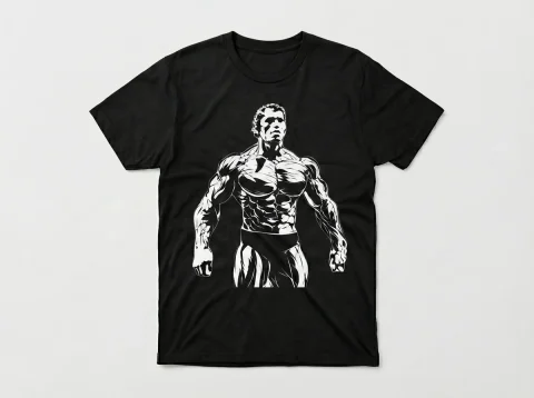 Camiseta Musculoso — camiseta estampada de Thor Prints