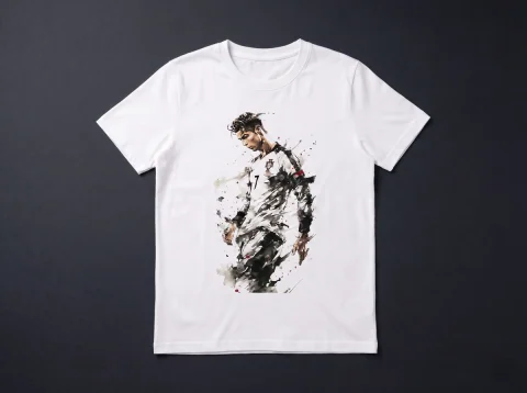 Camiseta Cristiano Ronaldo CR7 — camiseta estampada de Thor Prints