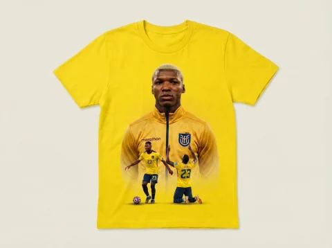 Camiseta Moisés Caicedo — camiseta estampada de Thor Prints