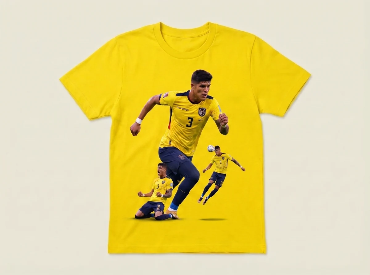 Camiseta Piero Hincapié — vista 1 de 2