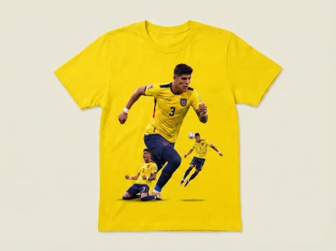 Camiseta Piero Hincapié — camiseta estampada de Thor Prints
