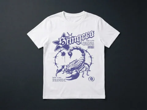 Camiseta Stingers Escorpión — camiseta estampada de Thor Prints