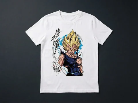 Camiseta Super Saiyan Vegeta — camiseta estampada de Thor Prints