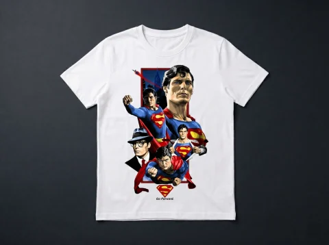 Camiseta Superman Clásica — camiseta estampada de Thor Prints